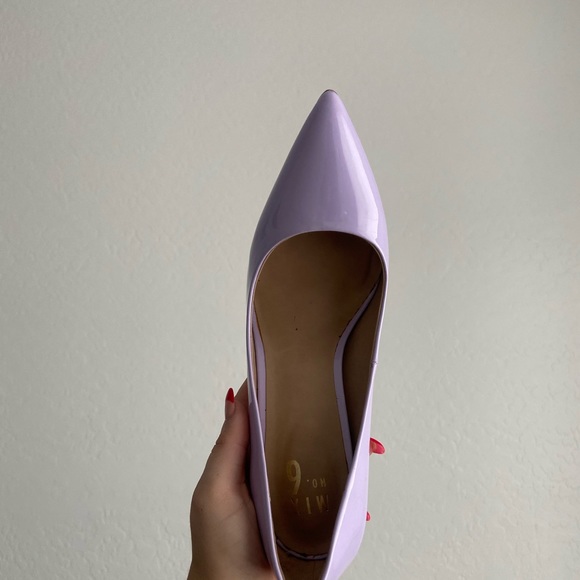 lilac heels, size 9.5 - Picture 2 of 4